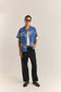 Shoreline SS Shirt Vintage Blue