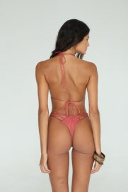 Ali Triangle Bikini Top - Mars