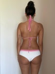 Durban Low Rise Bottom - Ivory/Rosa