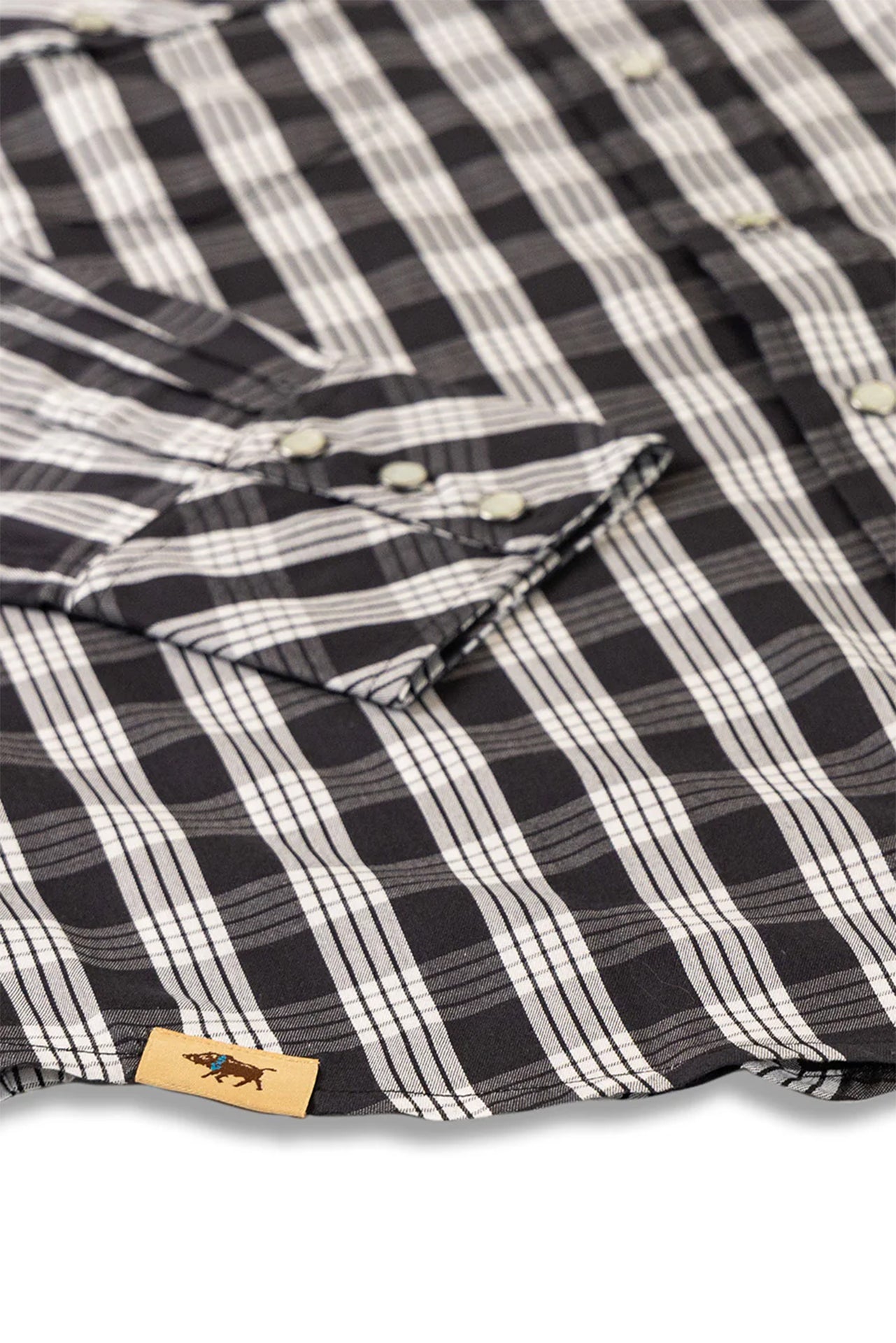 Palaka Western Shirt - Black