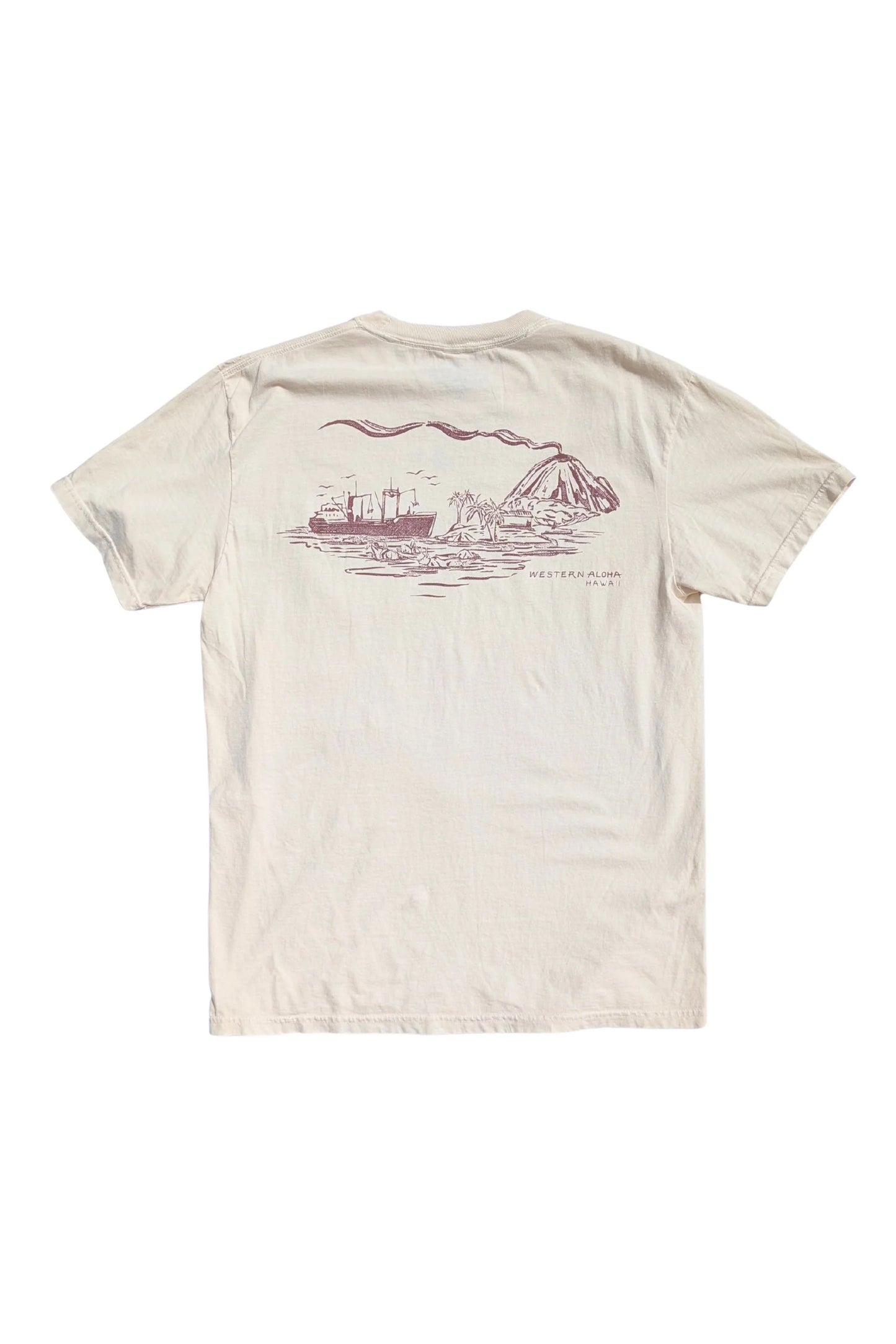 Cattle Ship Knit Tee -  Cream
