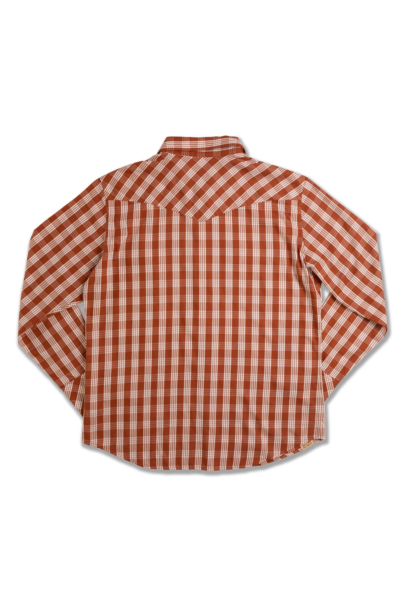 Palaka Western Shirt - Kauai Red