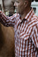 Palaka Western Shirt - Kauai Red