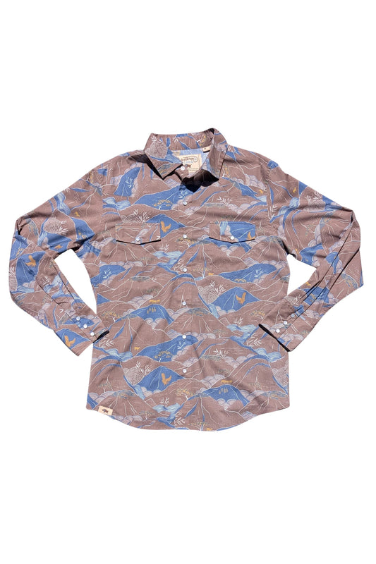 Kohala Brown Long Sleeve Shirt