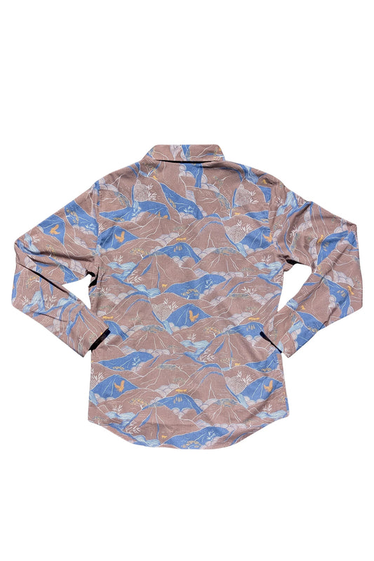 Kohala Brown Long Sleeve Shirt