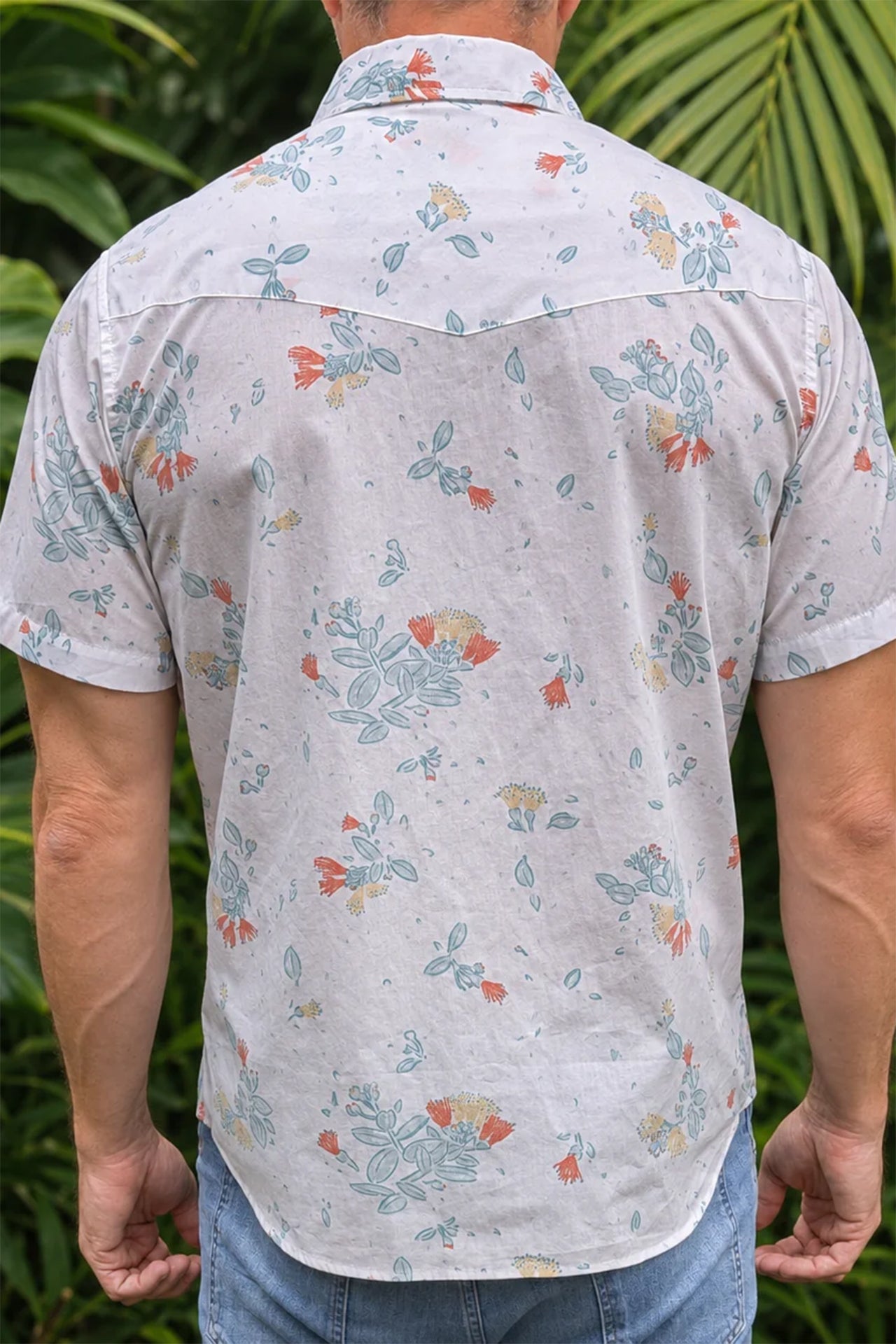 Ohi'a Short Sleeve Shirt - White