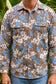 Tahitian Pareu LS Shirt - Brown
