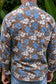 Tahitian Pareu LS Shirt - Brown