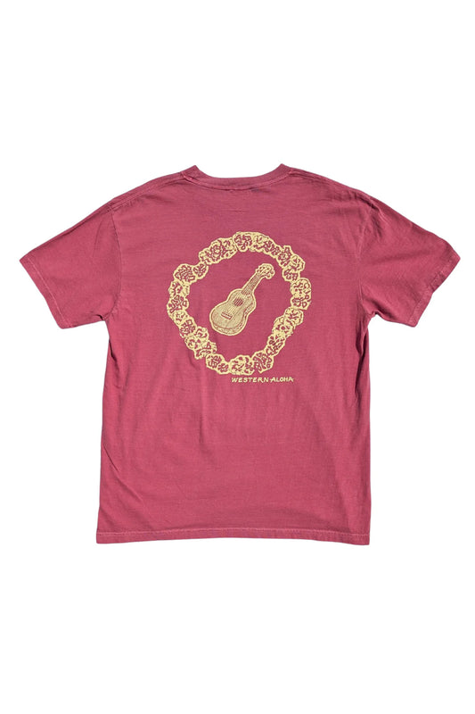 Ukulele Pocket Tee - Red