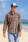 Palaka Waimea Overshirt Brown Charcoal
