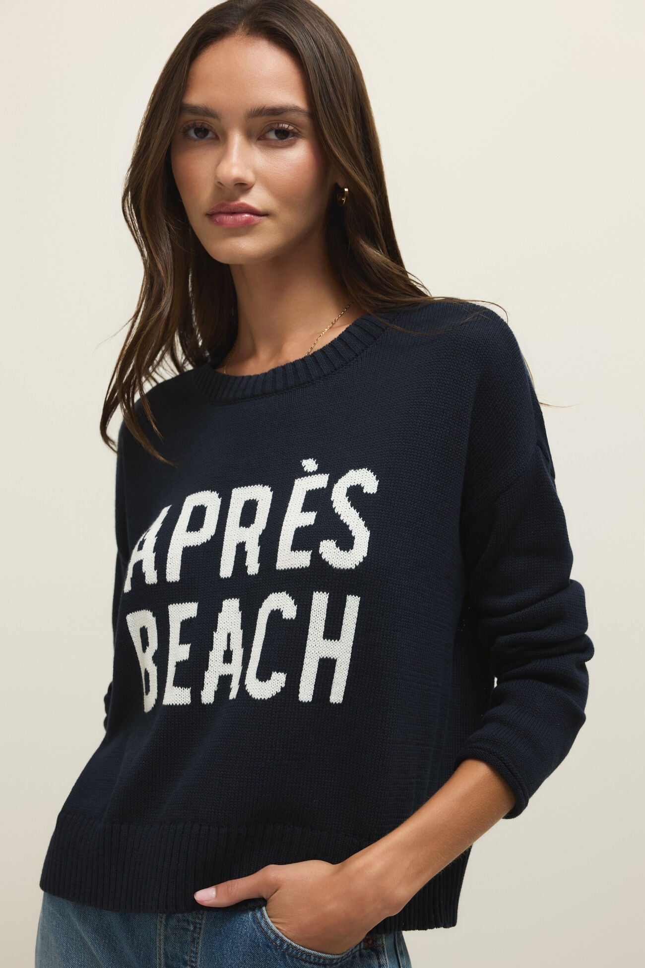 Apres Beach Sienna Sweater - Eclipse