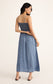 Bayside Chambray Maxi Dress