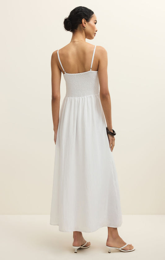 Bayside Midi Dress - White