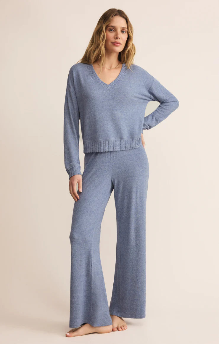 Dawn Smocked Ribbed Pant