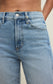 Luna High Rise Crop Bowed Jean - Utopia