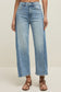 Luna High Rise Crop Bowed Jean - Utopia
