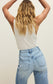 Luna High Rise Crop Bowed Jean - Utopia