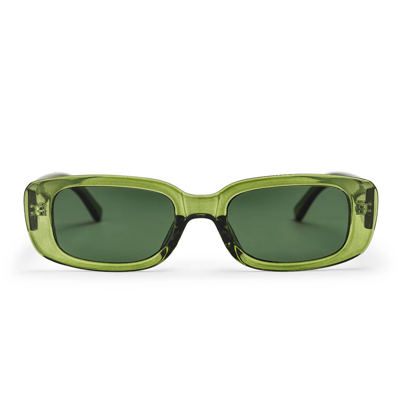 Nicole forest green recycled sunglasses